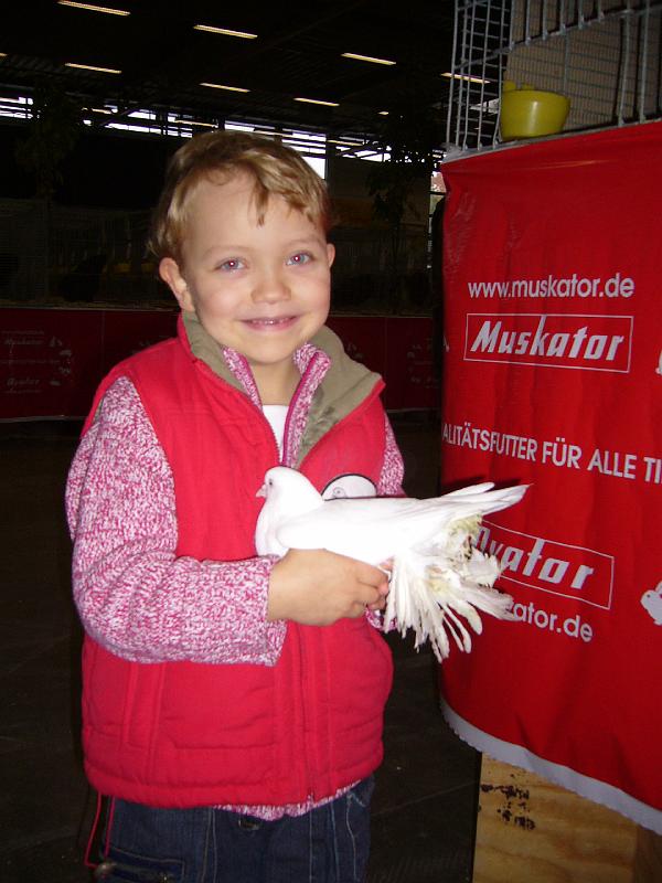 Muenster 2008 791.jpg - Landesjugendsiegerin auf Tauben Lena Grotegut